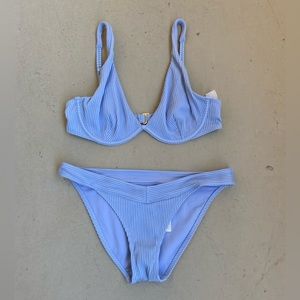 Hollister Ribbed Bikini TOP